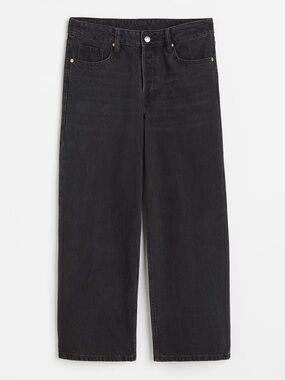 H&M Baggy Wide Low Ankle Jeans 8